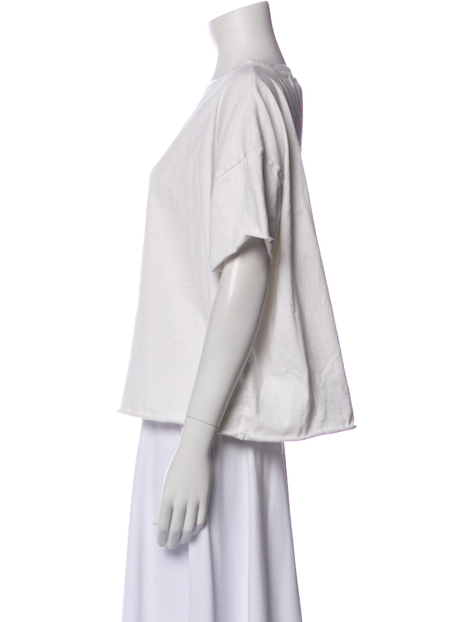 Album di Famiglia Bateau Neckline Short Sleeve Blouse