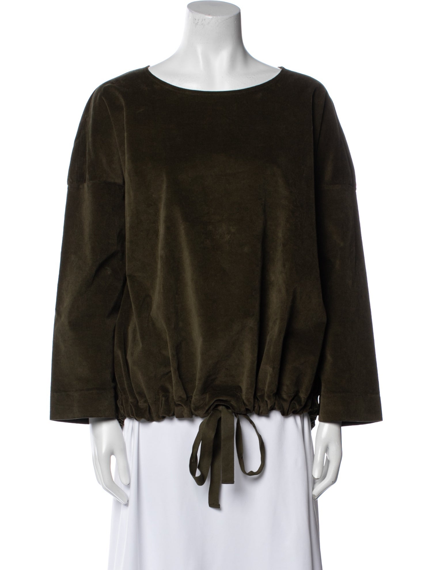 Album di Famiglia Bateau Neckline Three-Quarter Sleeve Blouse w/ Tags