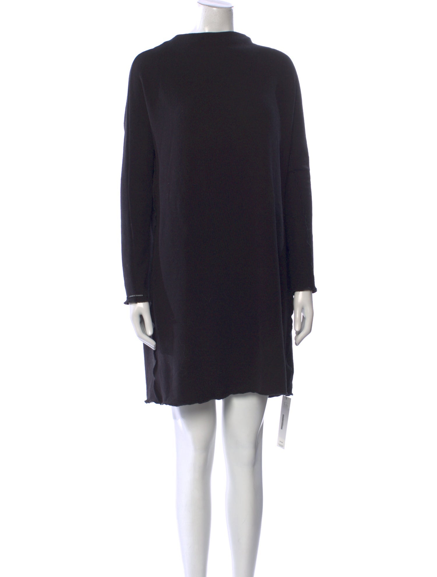 Album di Famiglia Mock Neck Mini Dress