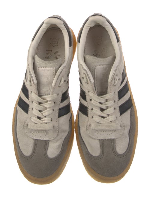 Adidas X Clarks X Ronnie Fieg Suede Colorblock Pattern Athletic Sneakers