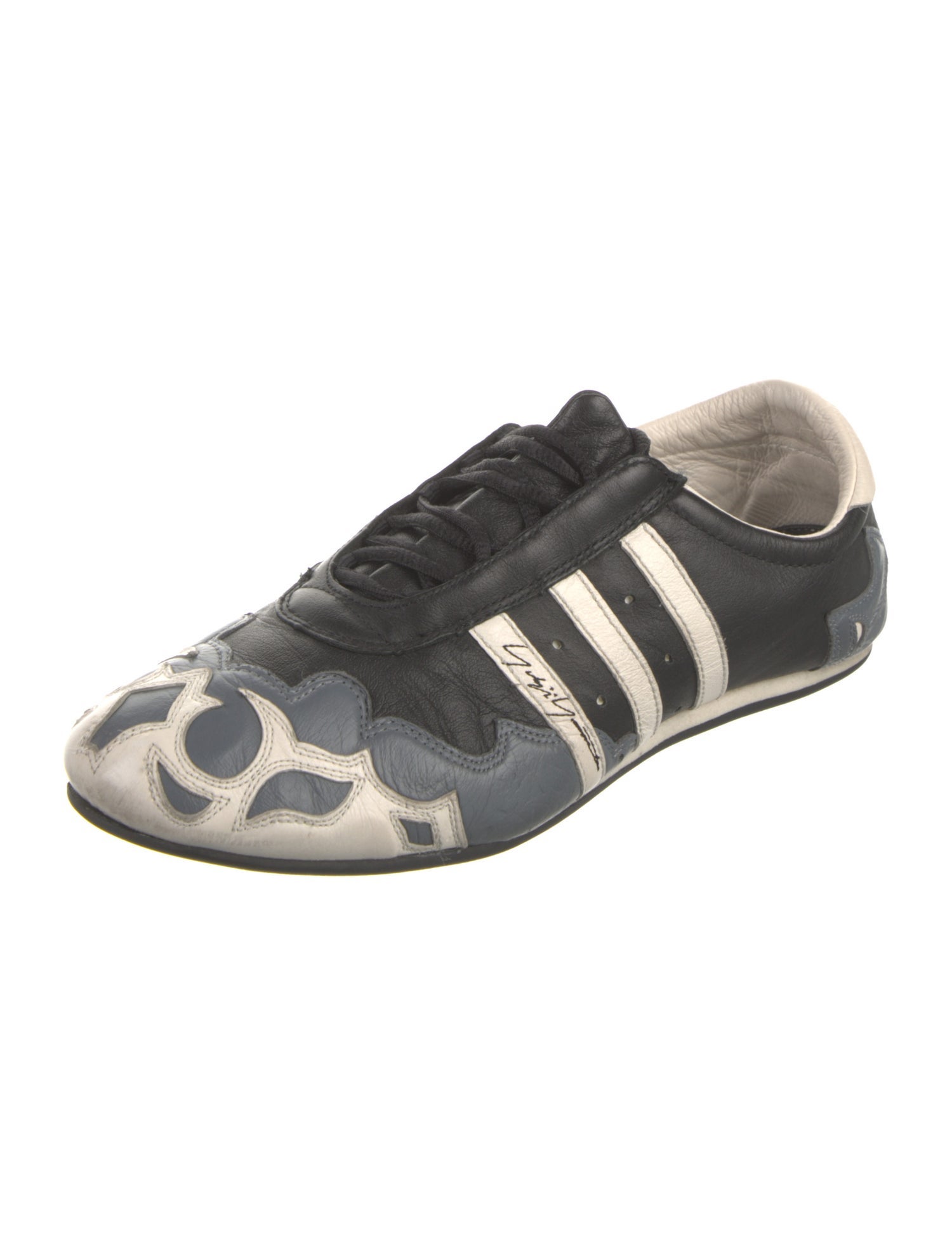 adidas x Yohji Yamamoto Leather Printed Sneakers