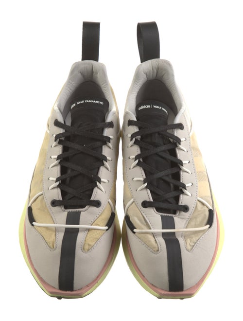 adidas x Yohji Yamamoto Leather Trim Embellishment Athletic Sneakers