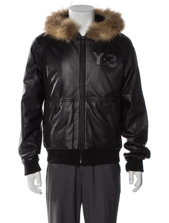 adidas x Yohji Yamamoto Leather Moto Jacket