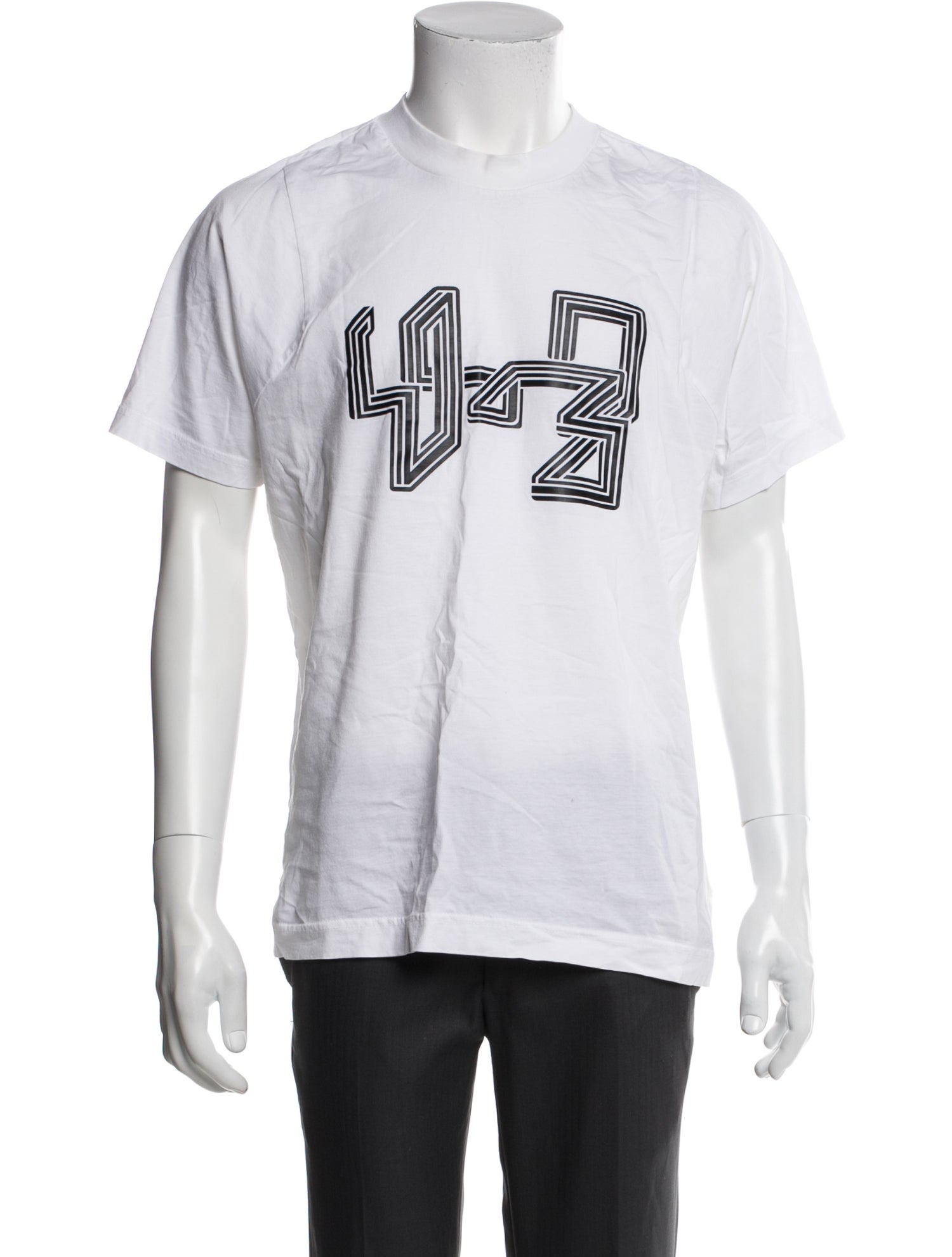 adidas x Yohji Yamamoto Graphic Print Crew Neck T-Shirt