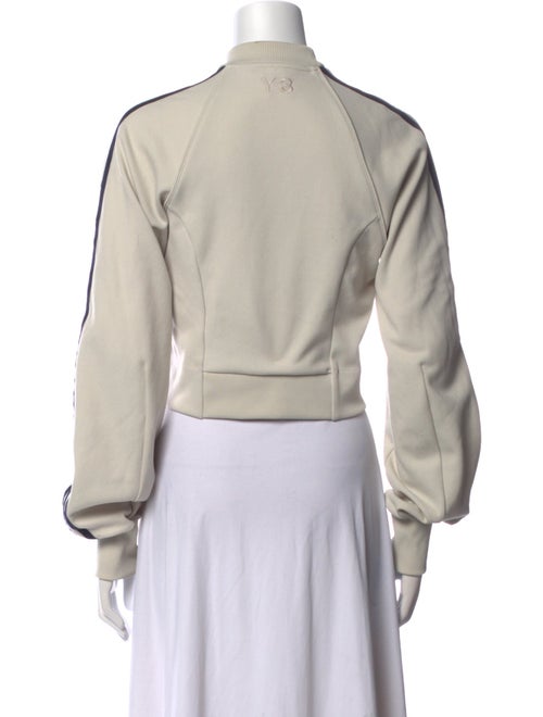 adidas x Yohji Yamamoto Mock Neck Long Sleeve Crop Top