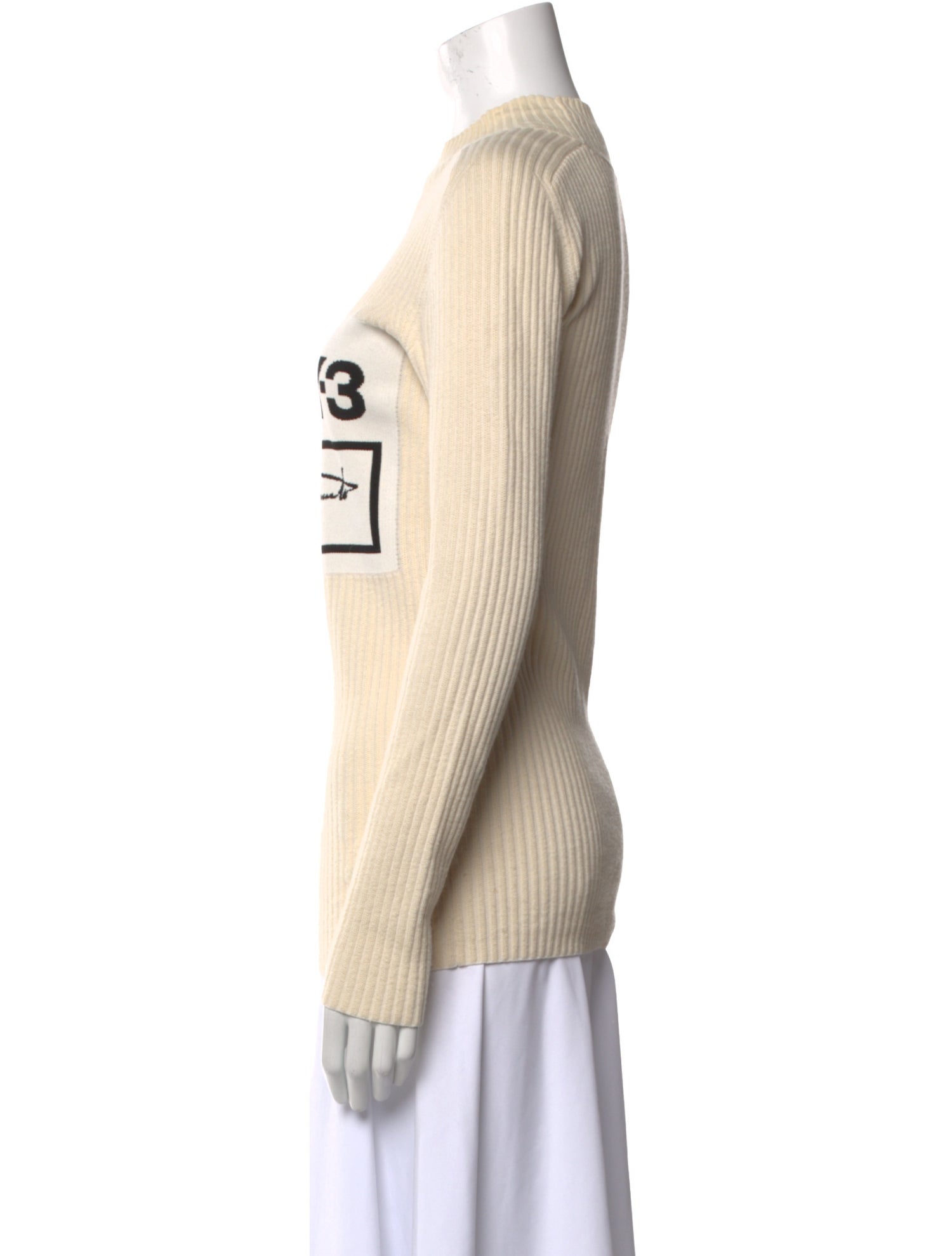 adidas x Yohji Yamamoto Wool Graphic Print Sweater