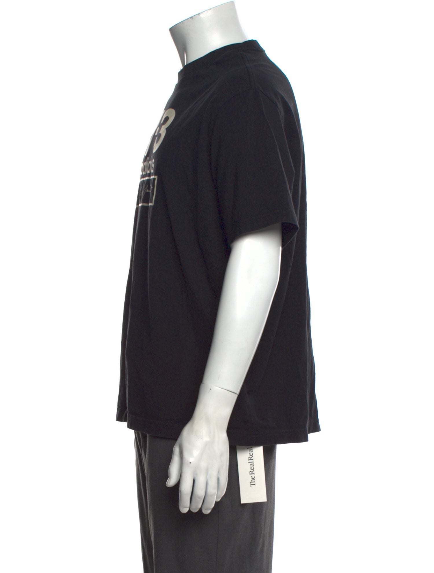 adidas x Yohji Yamamoto Graphic Print Crew Neck T-Shirt