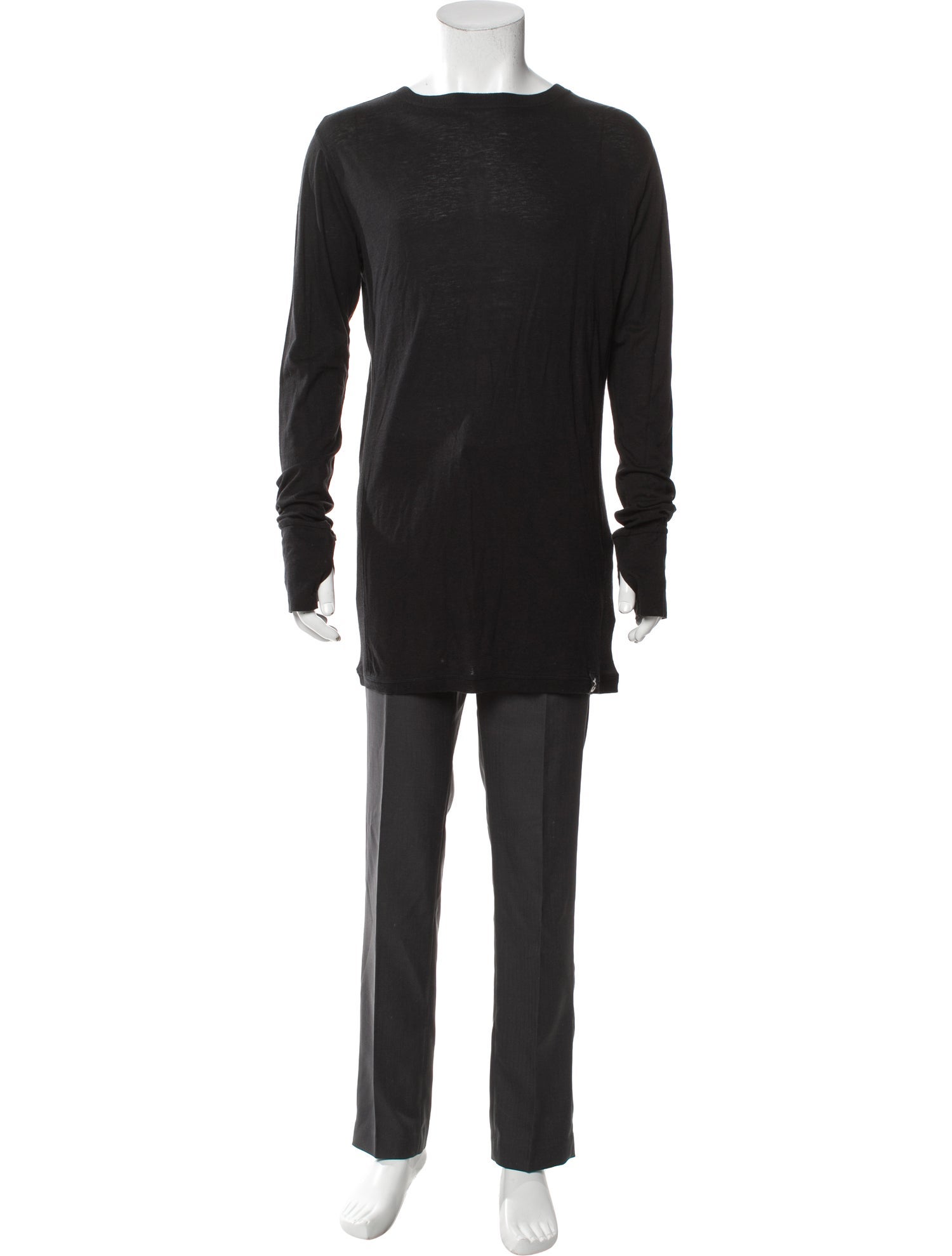 adidas x Yohji Yamamoto Scoop Neck Long Sleeve Henley