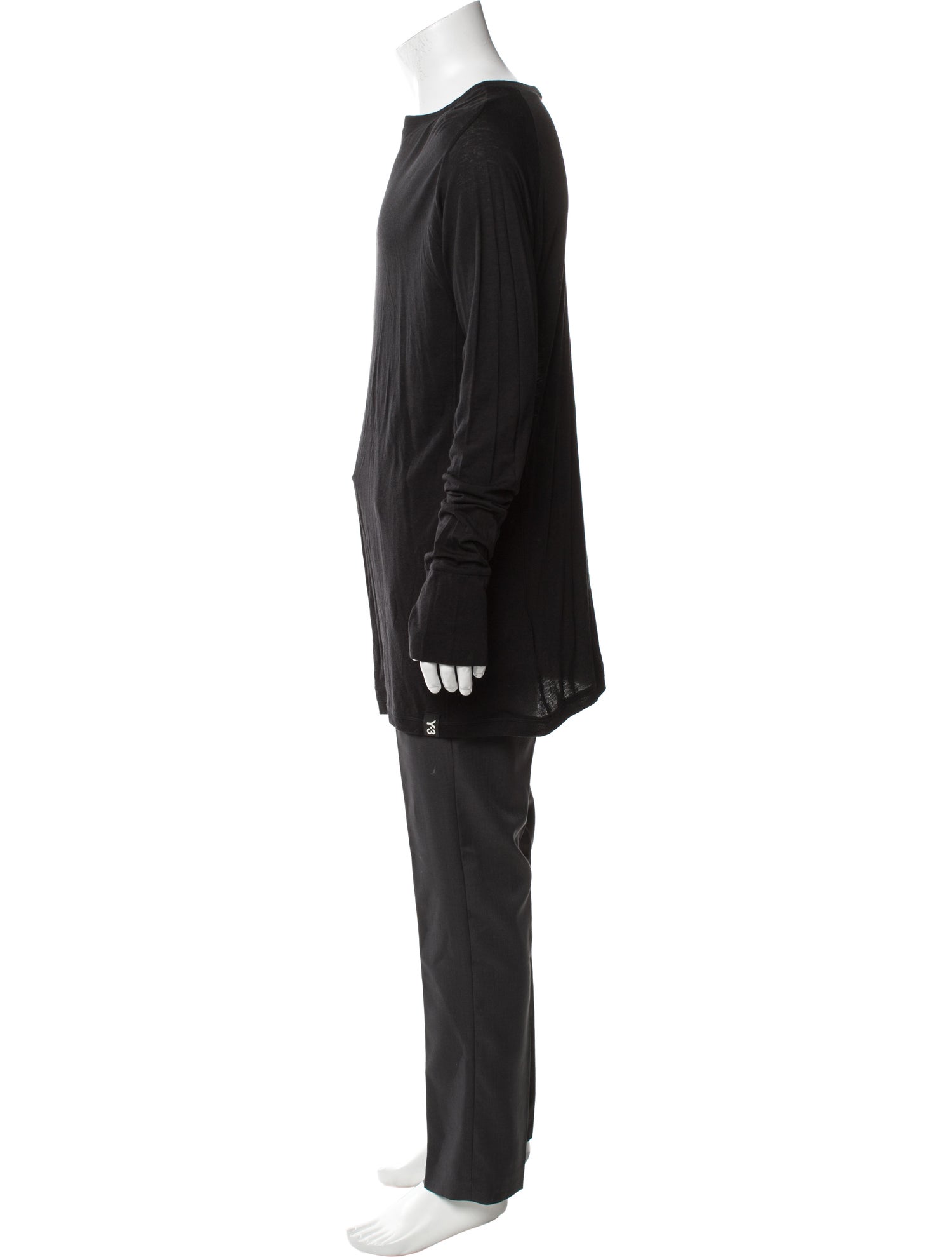 adidas x Yohji Yamamoto Scoop Neck Long Sleeve Henley