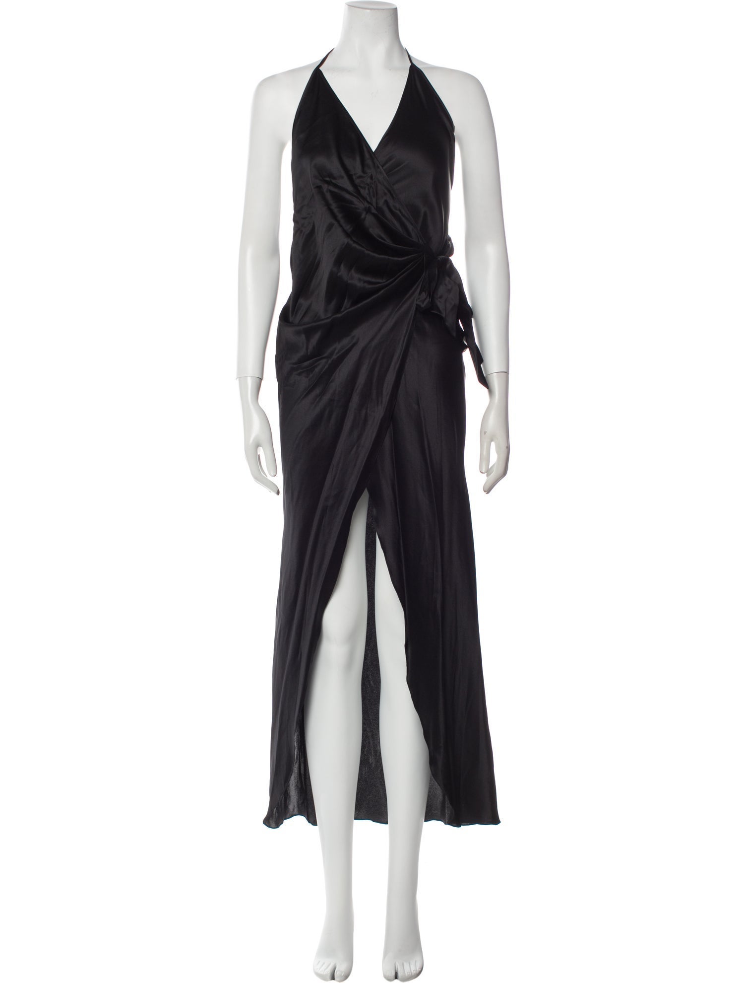 Adriana Iglesias Halterneck Long Dress w/ Tags