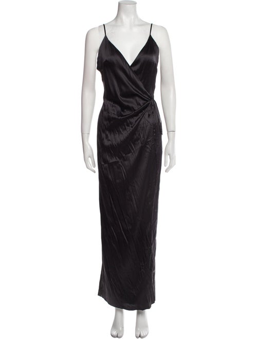 Adriana Iglesias Silk Long Dress