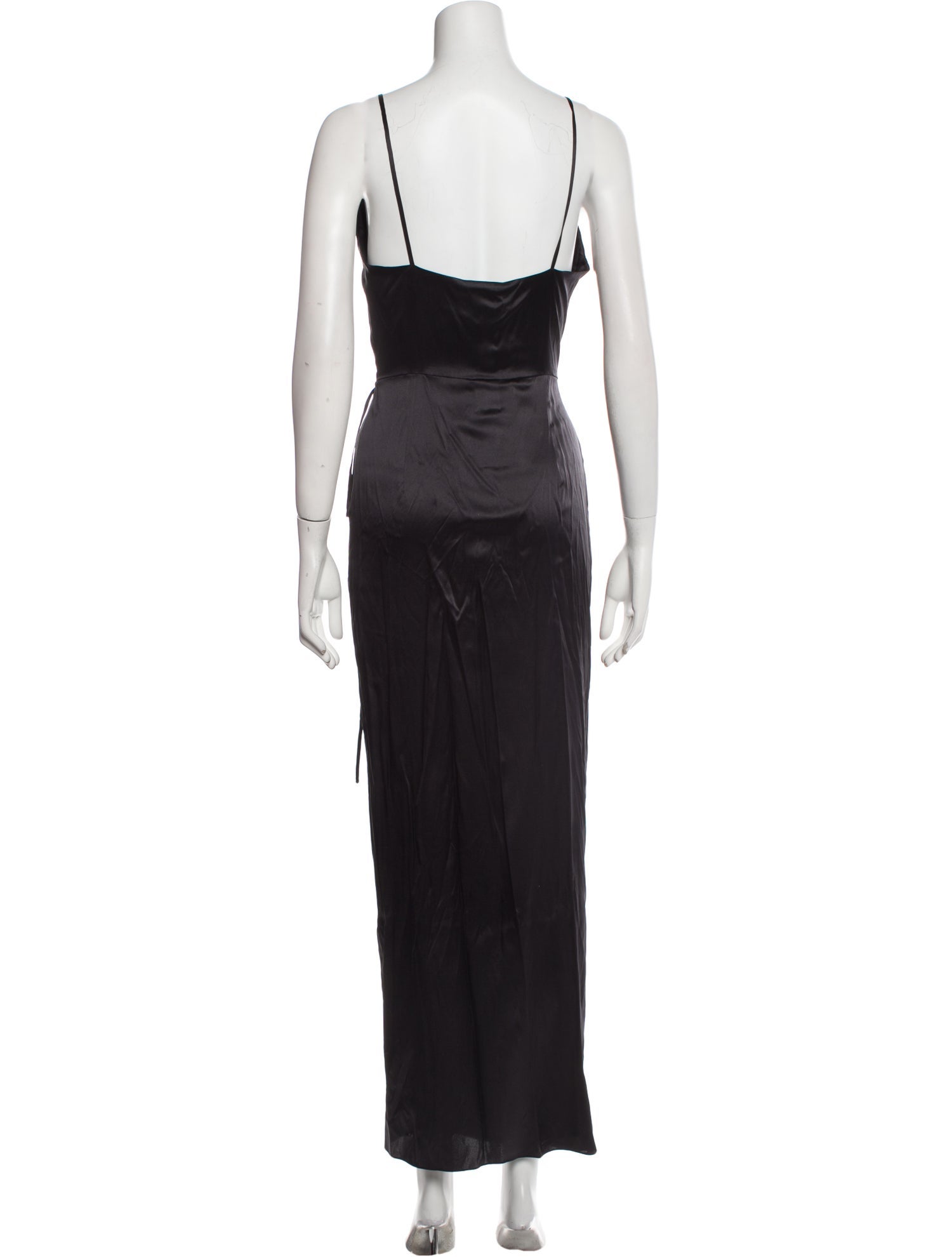Adriana Iglesias Silk Long Dress
