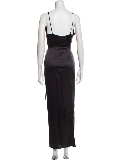 Adriana Iglesias Silk Long Dress