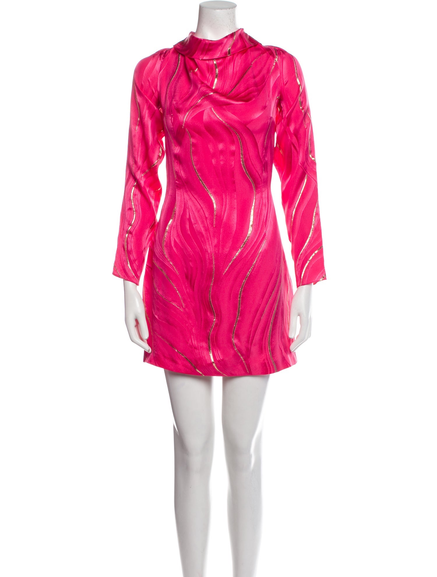 Adriana Iglesias Silk Mini Dress