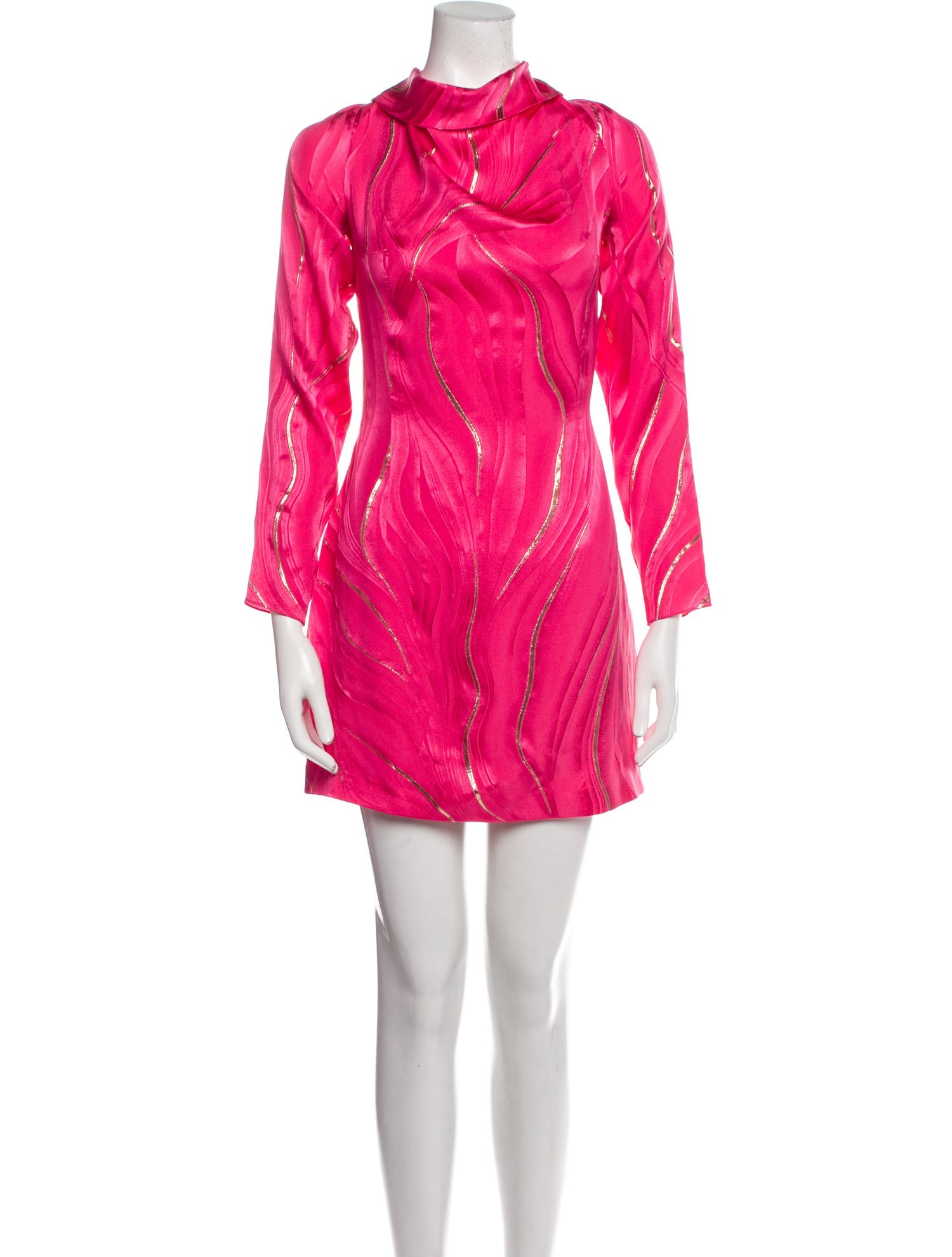 Adriana Iglesias Silk Mini Dress