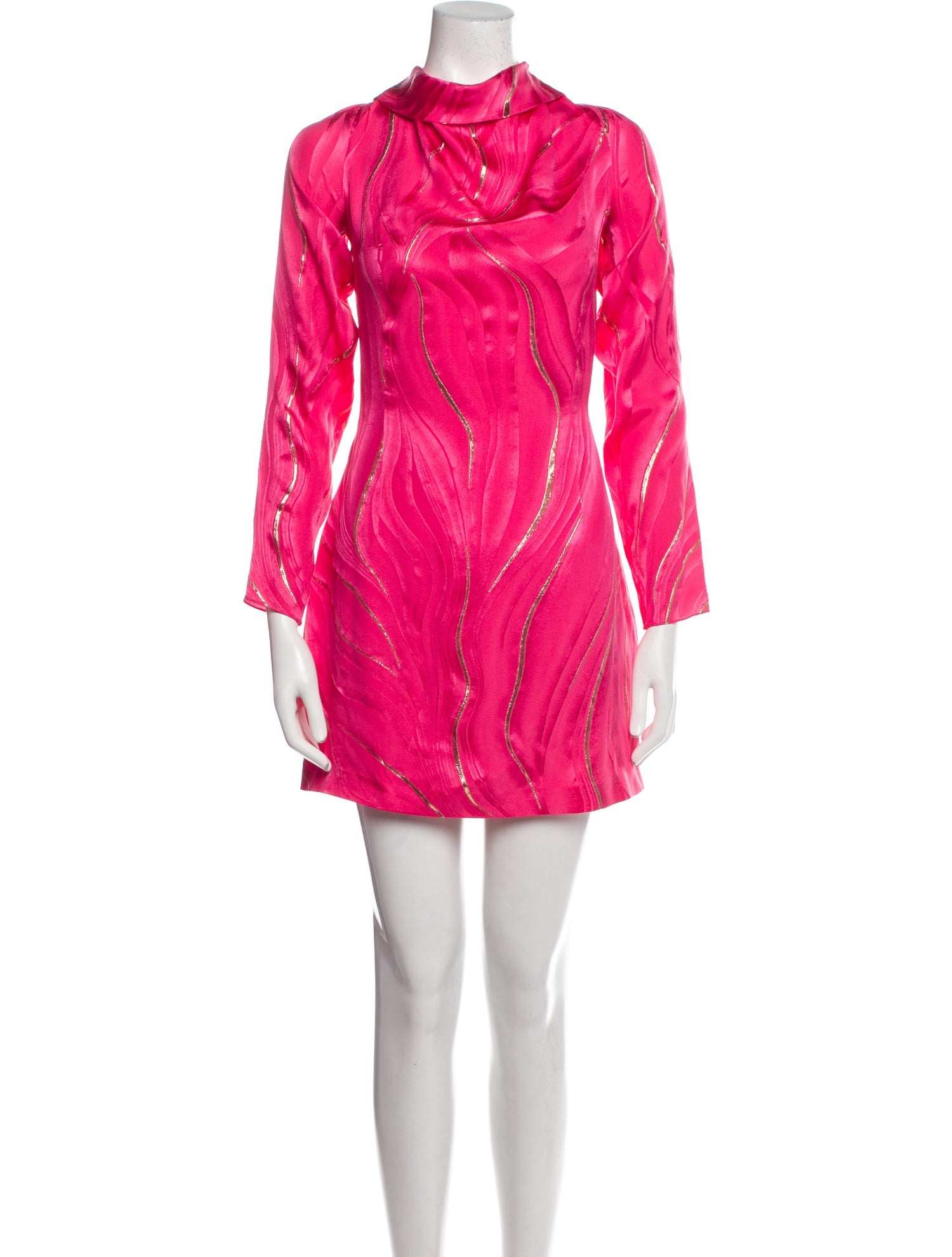 Adriana Iglesias Silk Mini Dress