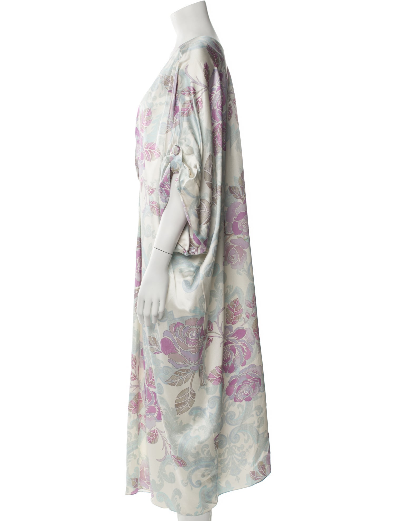 Adriana Iglesias Silk Long Dress