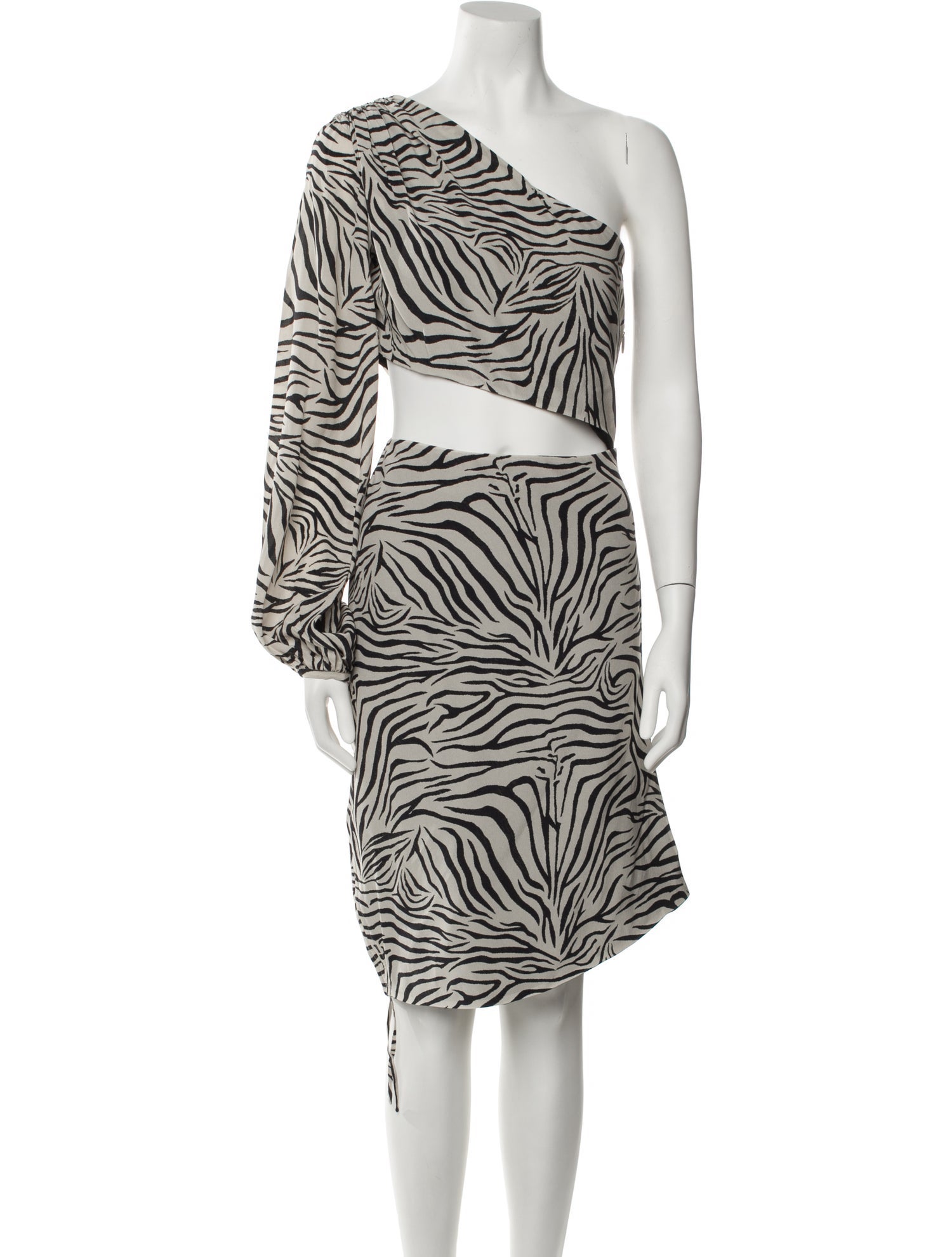 Adriana Iglesias Silk Midi Length Dress