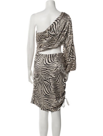 Adriana Iglesias Silk Midi Length Dress