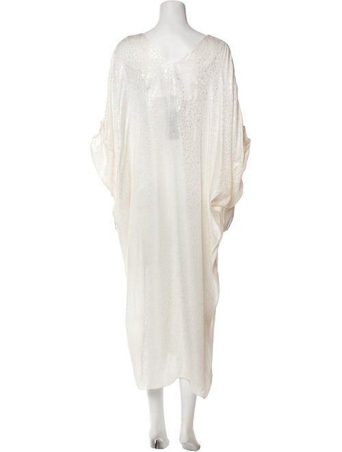 Adriana Iglesias Silk Long Dress