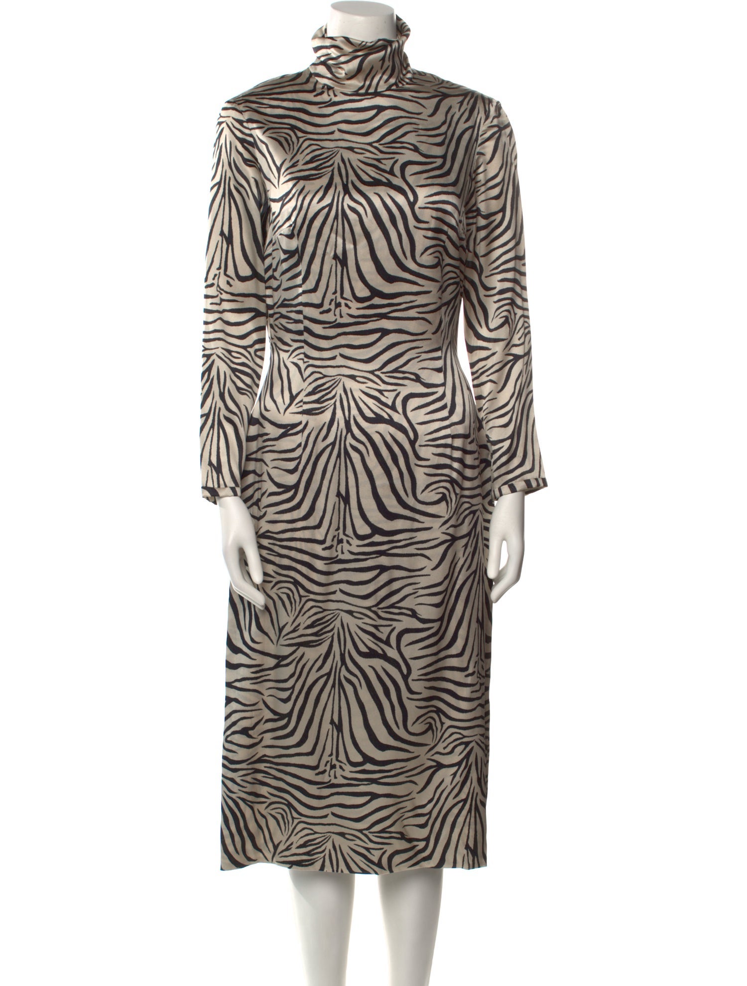Adriana Iglesias Silk Midi Length Dress