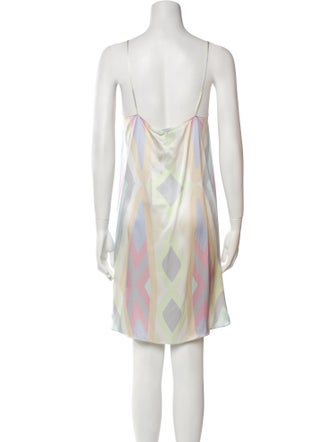 Adriana Iglesias Silk Mini Dress