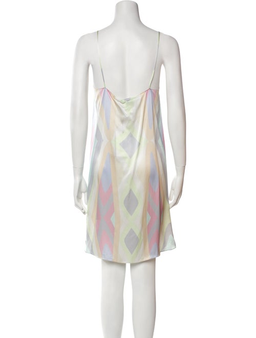 Adriana Iglesias Silk Mini Dress