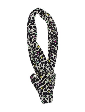 Adriana Iglesias Animal Print Top