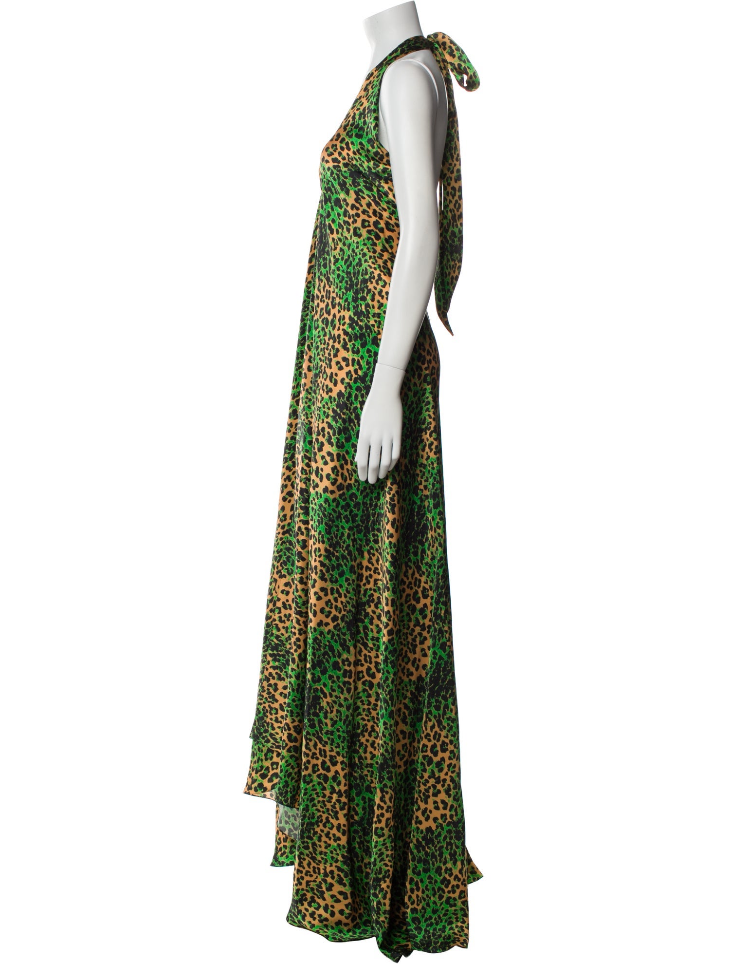 Adriana Iglesias Silk Midi Length Dress