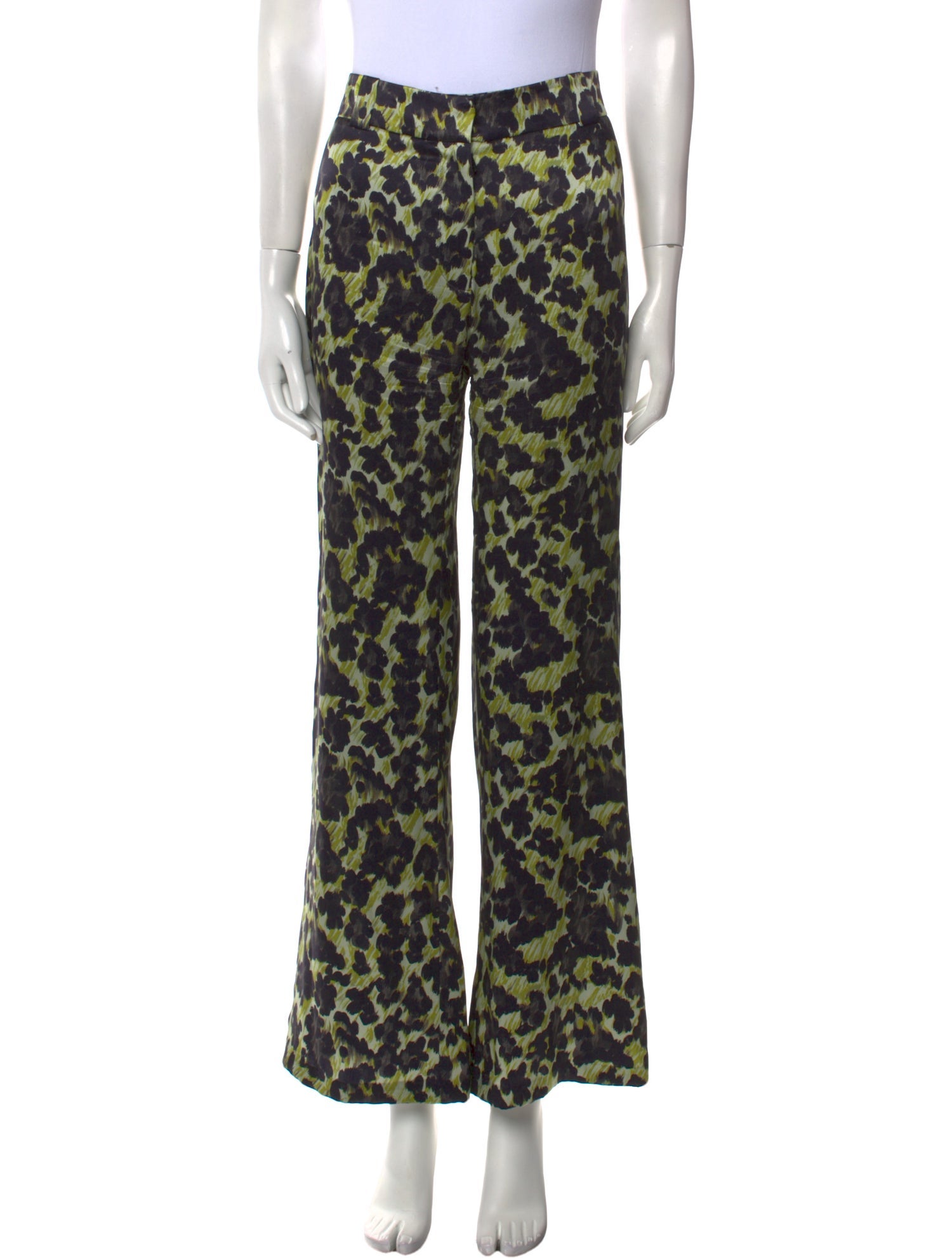 Adriana Iglesias Silk Wide Leg Pants