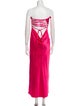 Adriana Iglesias Silk Long Dress