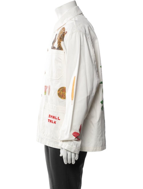 Adish Graphic Print Utility Jacket