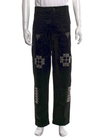 Adish Graphic Print Pants