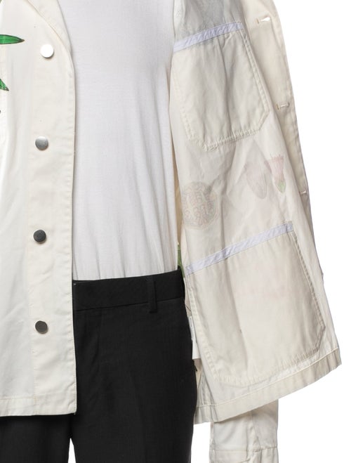 Adish Graphic Print Utility Jacket