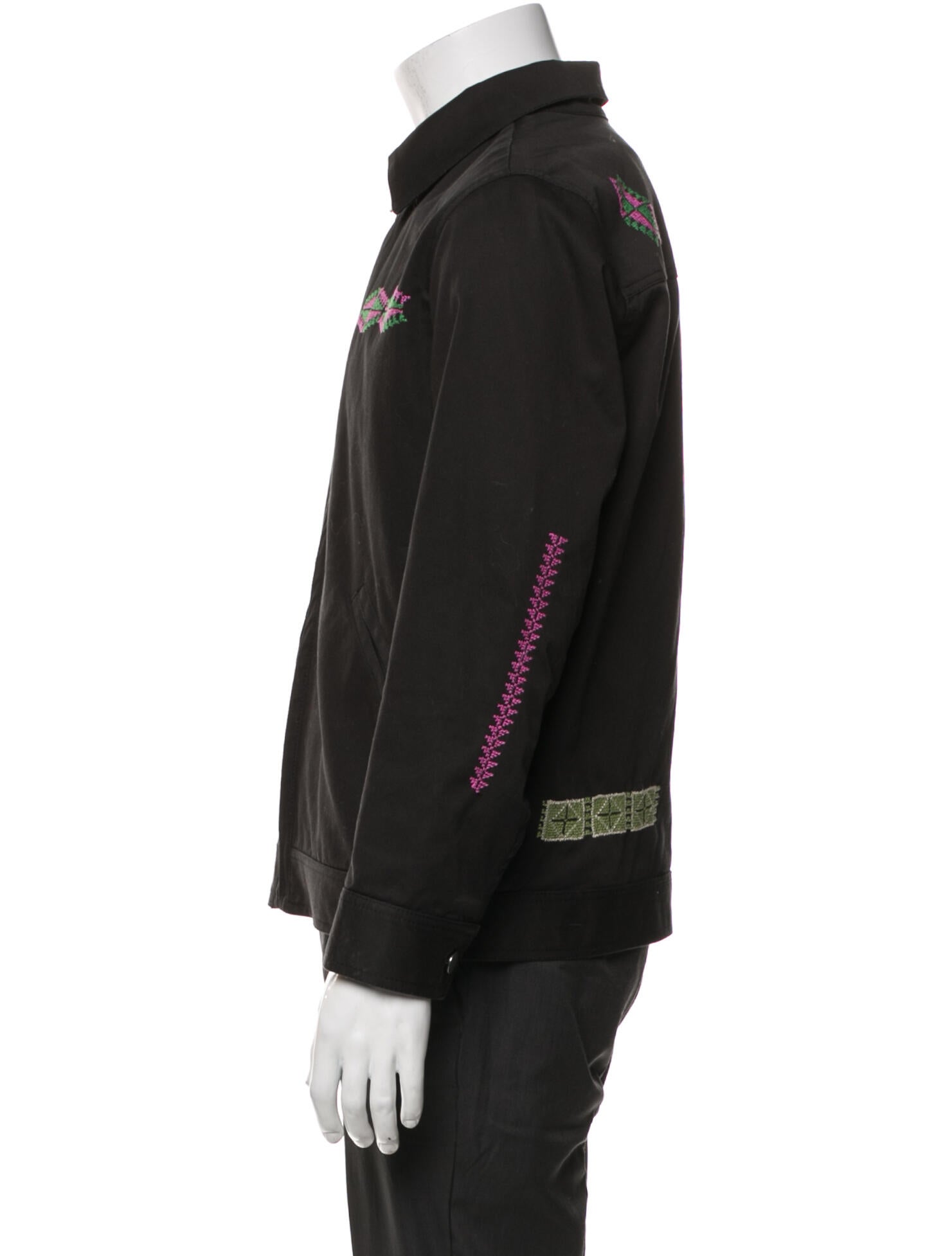 Adish Graphic Print Windbreaker