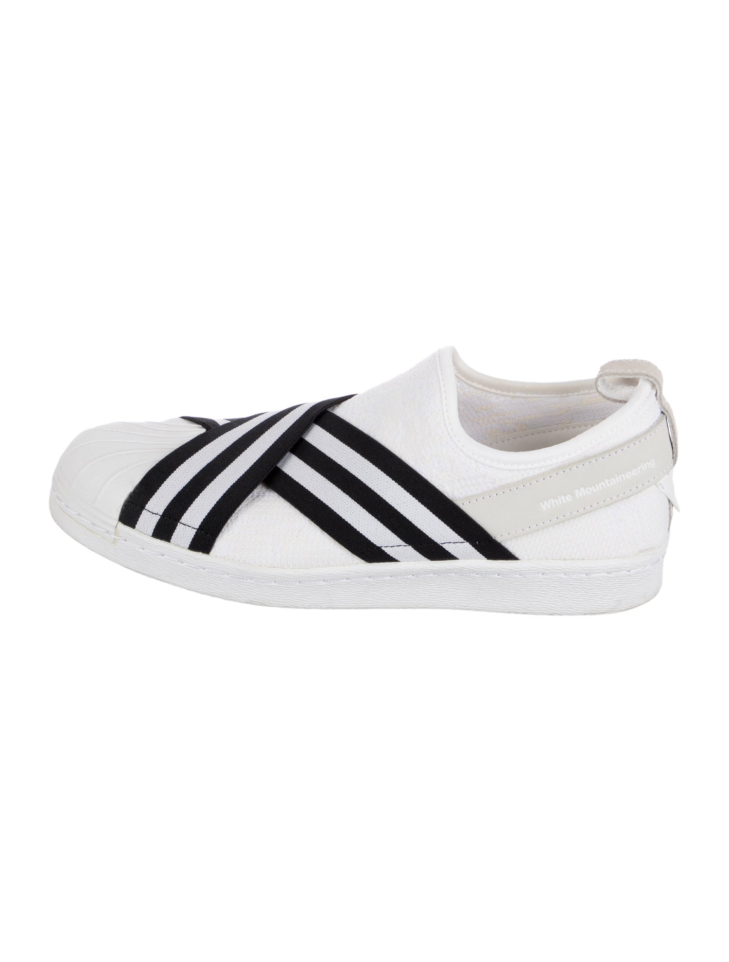 adidas x White Mountaineering Rubber Striped Sneakers
