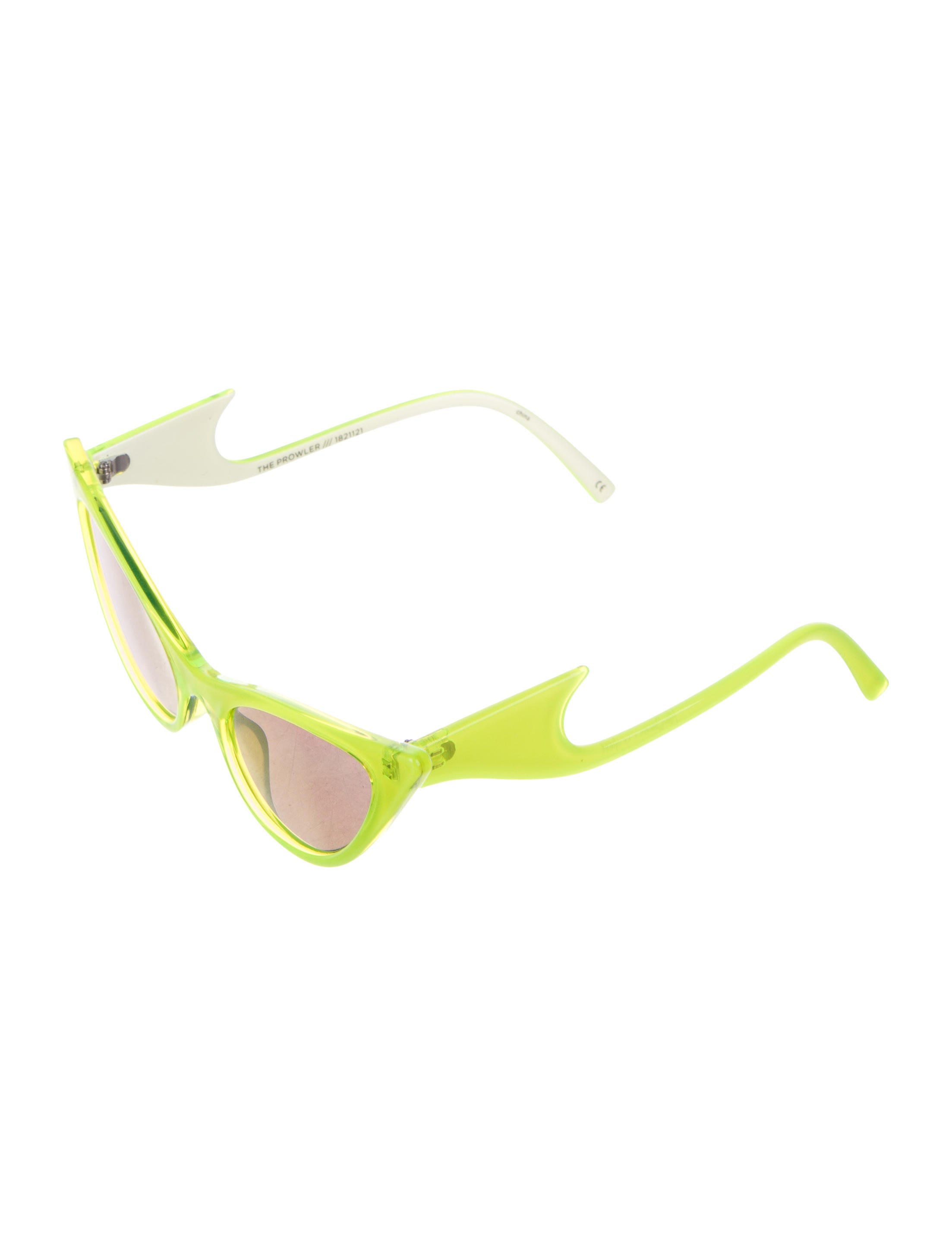 Adam Selman x Le Specs The Prowler Black Cat Eye Sunglasses Case 1821122 Adam Selman x Le Specs The Prowler Cat-Eye Sunglasses  main image 3