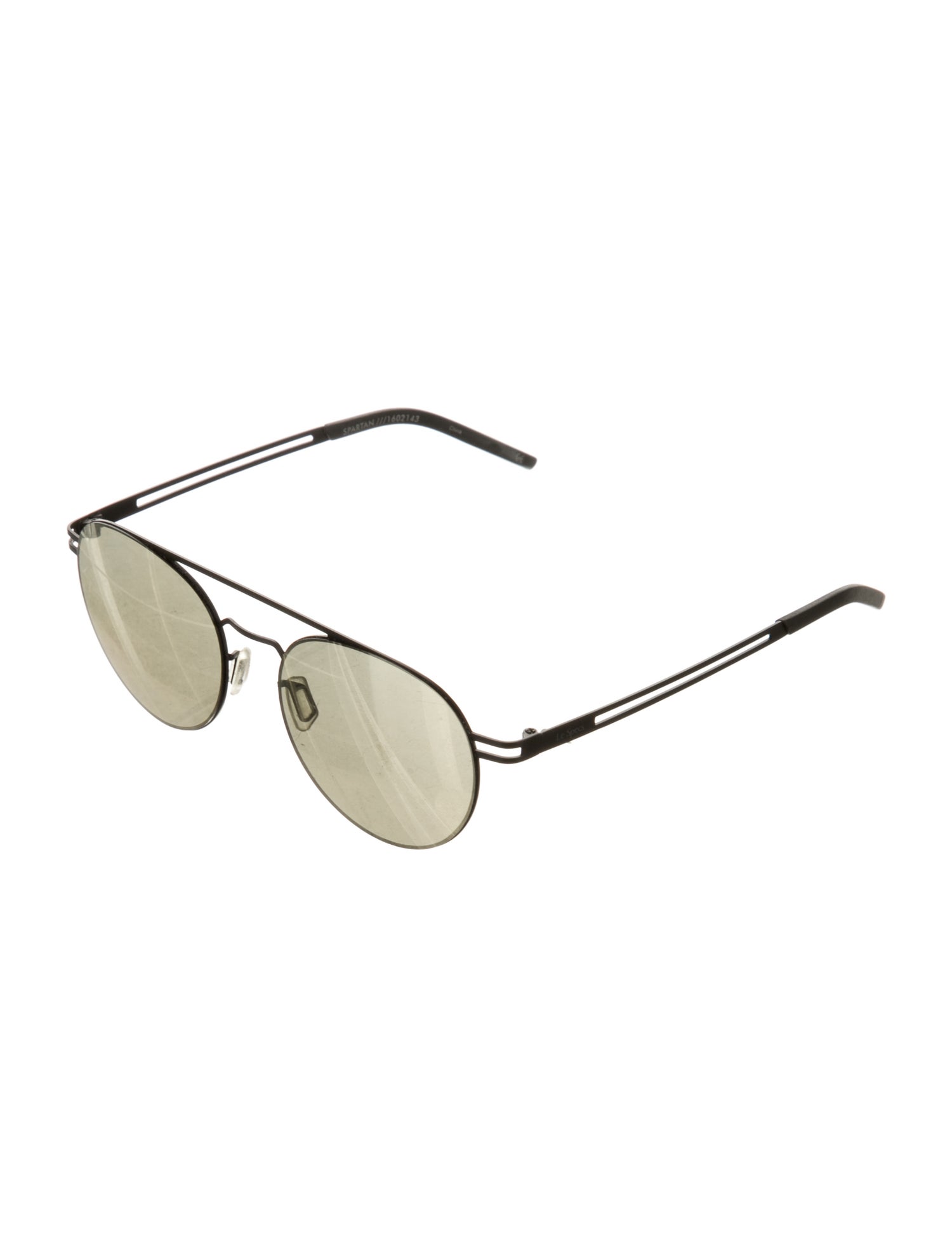 Adam Selman x Le Specs Aviator Tinted Sunglasses