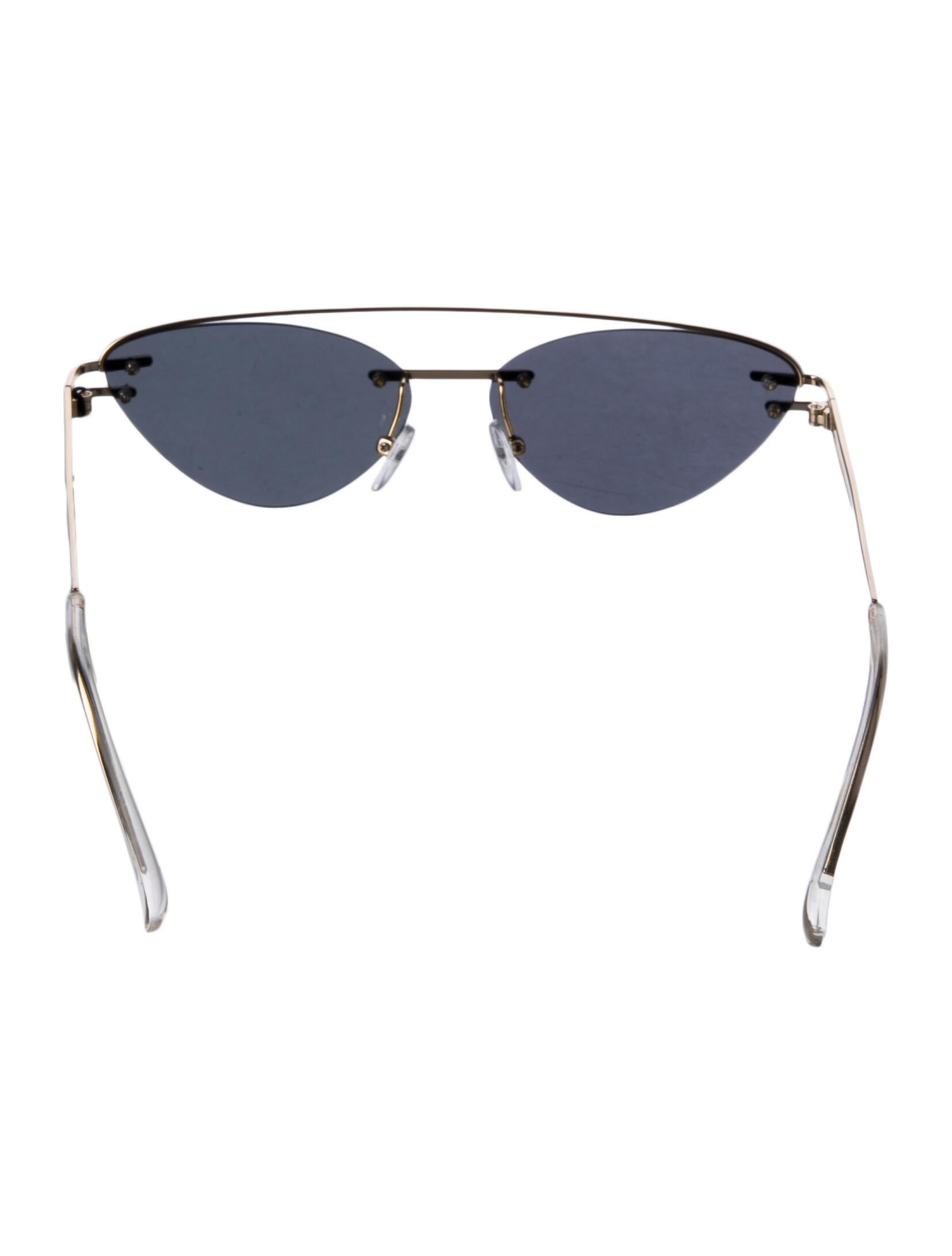 Adam Selman x Le Specs Aviator Tinted Sunglasses