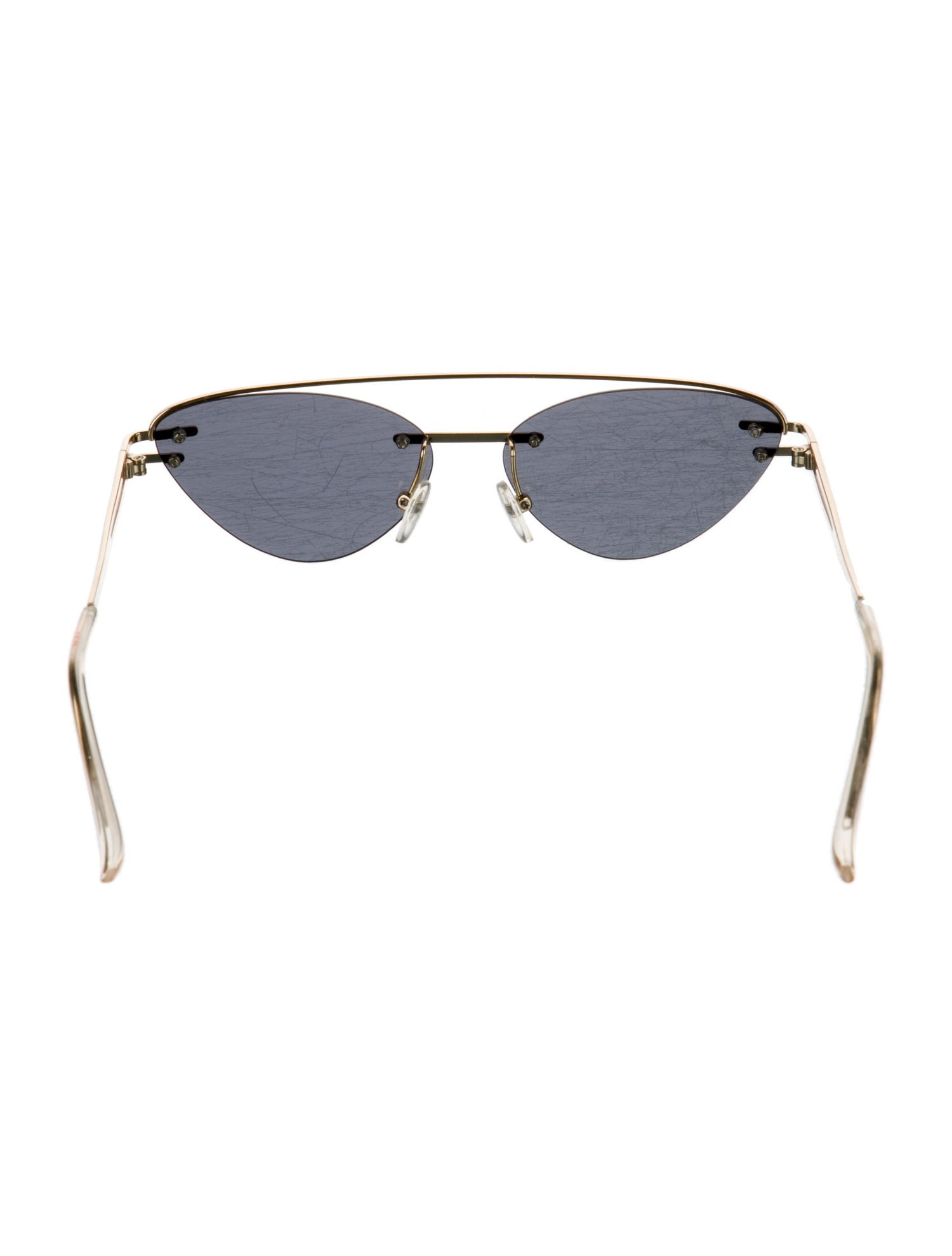 Adam Selman x Le Specs Cat-Eye Tinted Sunglasses