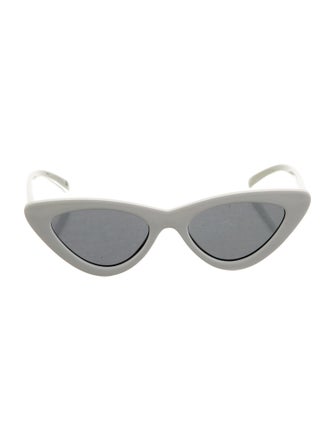 Adam Selman x Le Specs Cat-Eye Mirrored Sunglasses