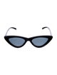 Adam Selman x Le Specs The Last Lolita Cat-Eye Sunglasses