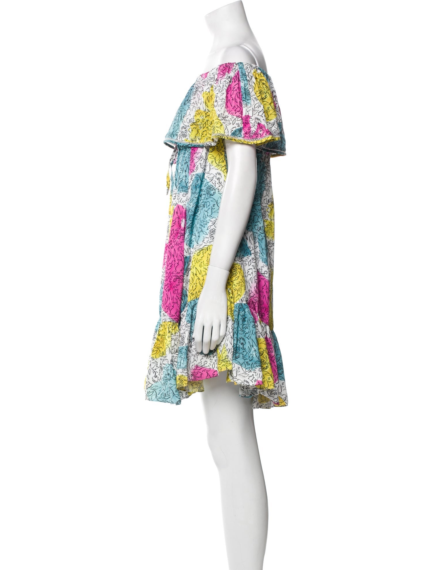 Adam Selman Printed Mini Dress w/ Tags