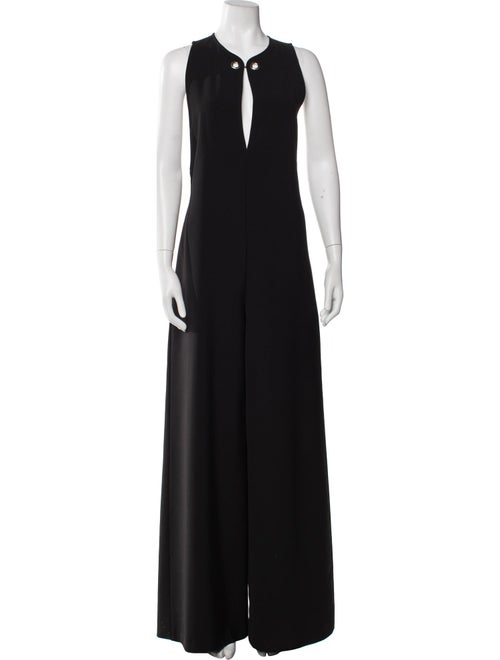 Adam Selman V-Neck Jumpsuit