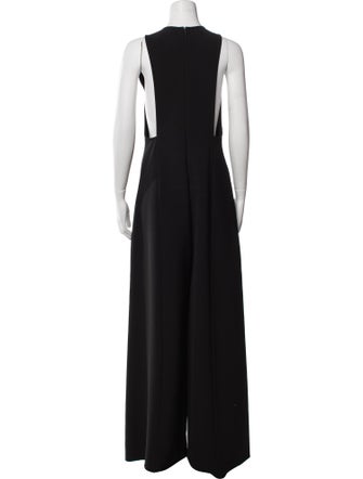 Adam Selman V-Neck Jumpsuit