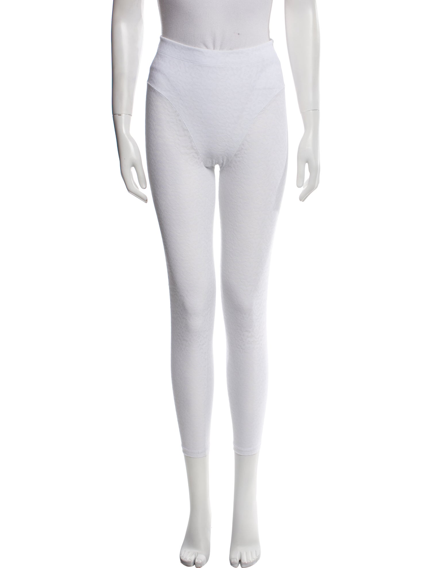 Adam Selman Nylon Skinny Leg Pants