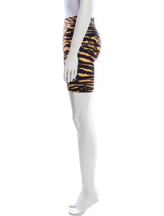 Adam Selman Nylon Mini Shorts