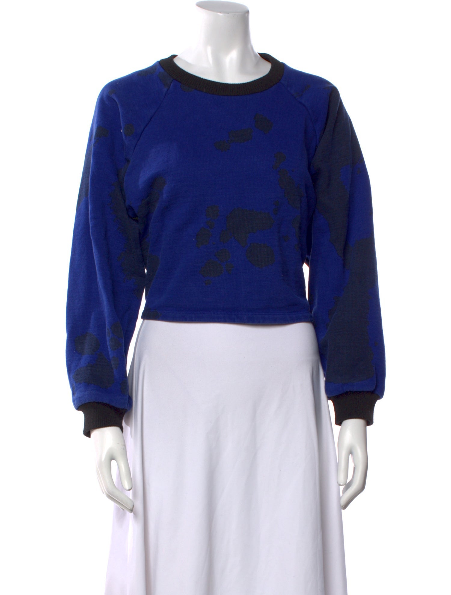 Adam Selman Printed Crew Neck Sweatshirt