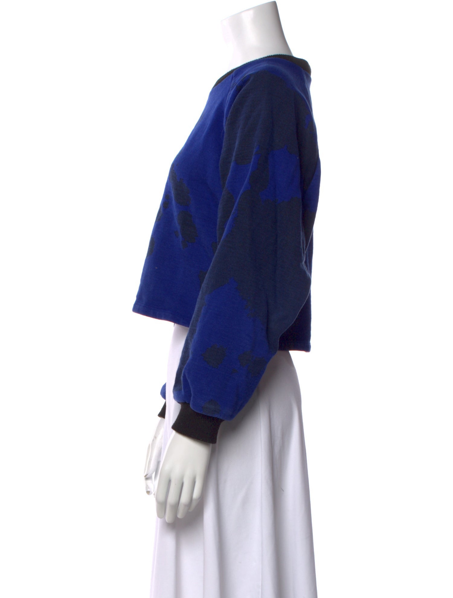 Adam Selman Printed Crew Neck Sweatshirt