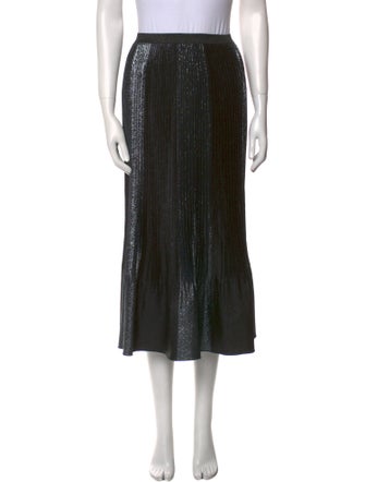 Adam Selman Glitter Accents Midi Length Skirt